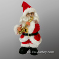 Musical de 30 cm Santa Claus Saxophone Animation Toy